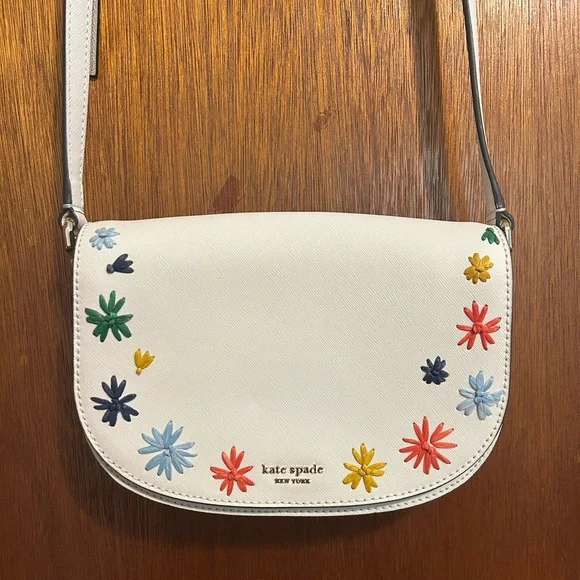 Kate Spade Reiley Raffia Crossbody Purse - Picture 3 of 7